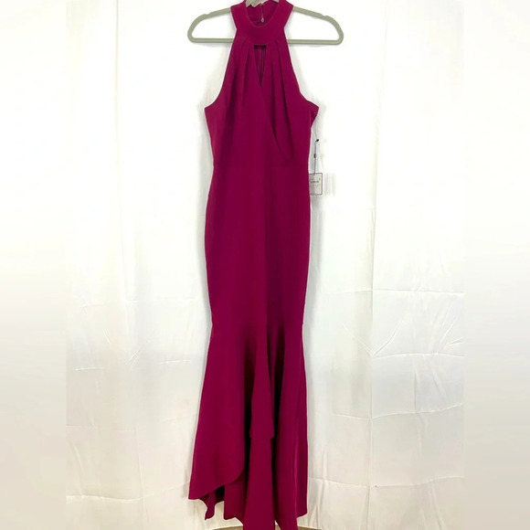 NWT Laundry Wine Sleeveless Mermaid Dress 4 - Picture 1 of 11